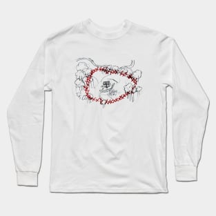 Walk Away Hand-drawn Map Long Sleeve T-Shirt